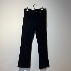 Black Levi’s bootcut